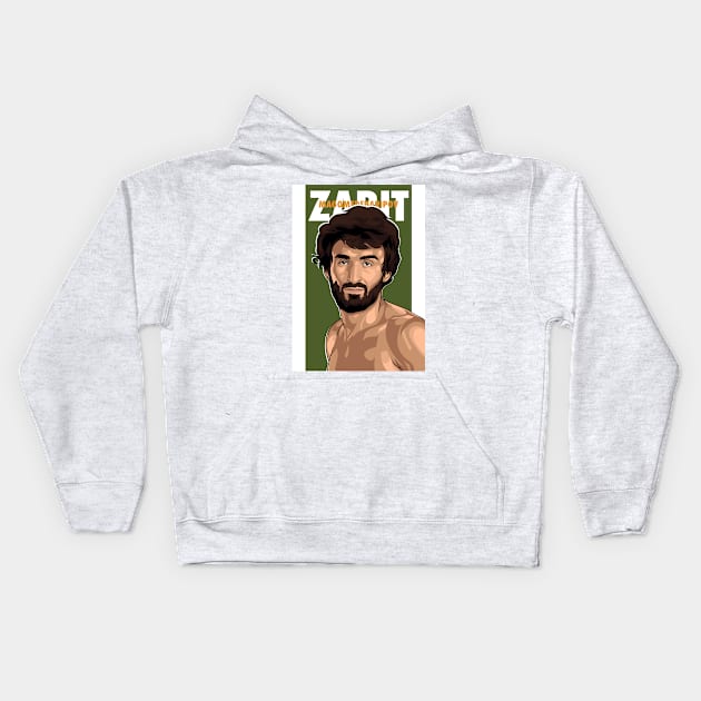 Zabit Magomedsharipov Kids Hoodie by Rekayasabumi